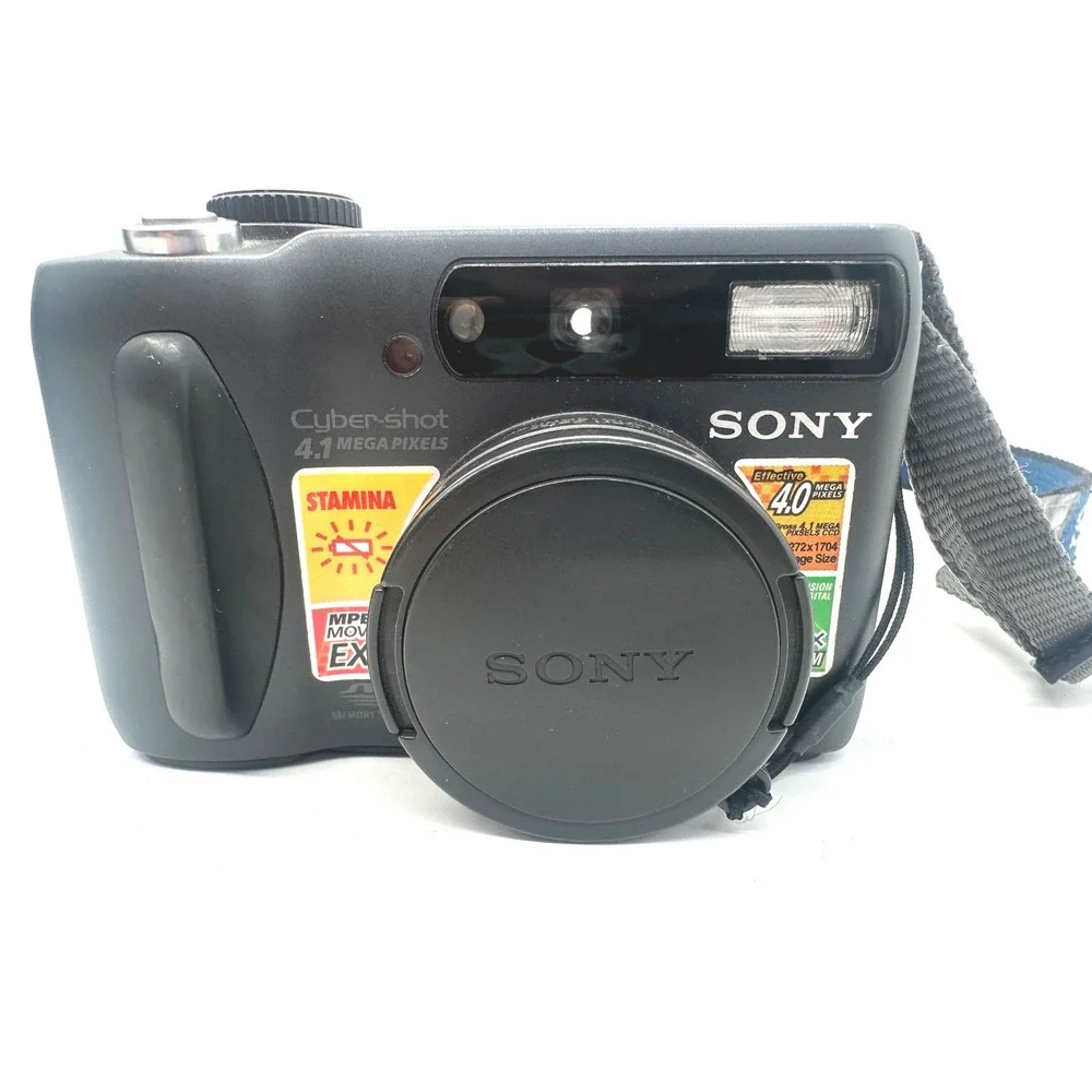 RARE CIB Sony Cyber-shot DSC-S85 4.1MP Vintage Camera Bundle Boxed COMPLETE